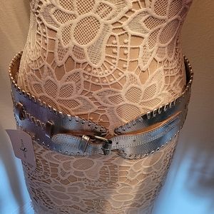 Sassy Jones Silver Belt